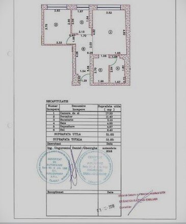 Pipera, 4City North, apartament 2 camere, 52 mp, parcare inclusa.